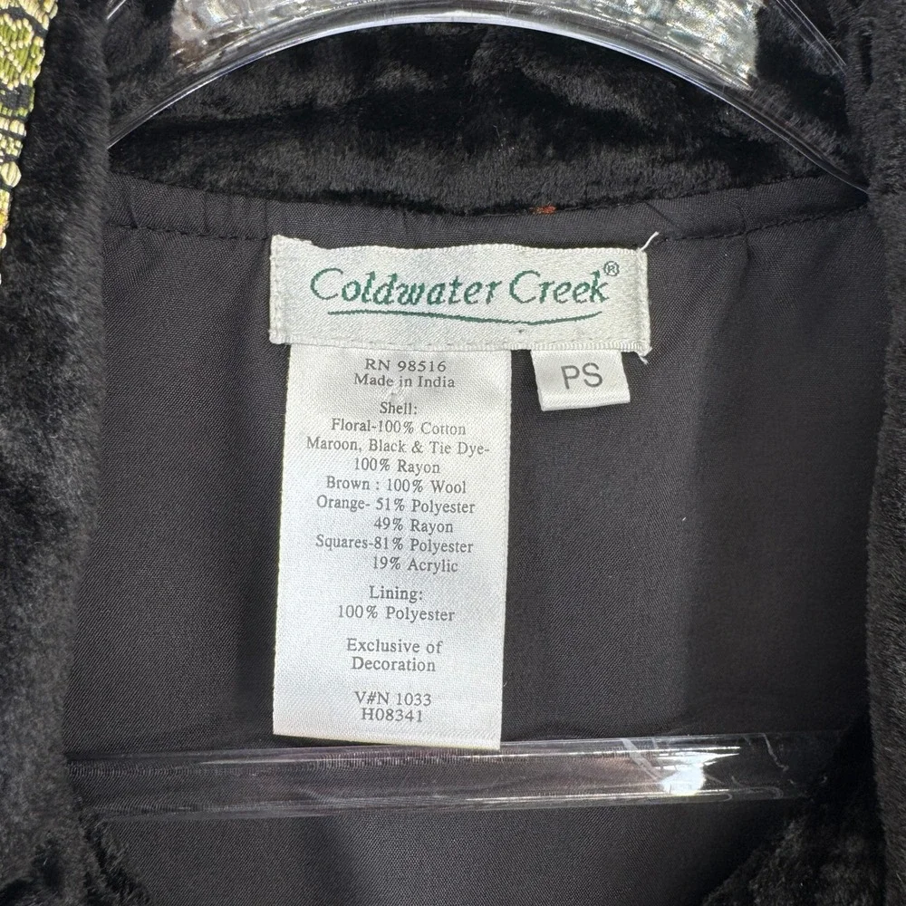 Coldwater Creek artistic patchwork